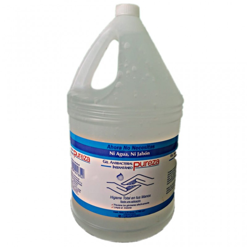 Gel antibacterial Pureza (Coramodio) Galón (3,78L)