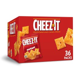 Caja de galletas saladas de queso Cheez-It (paquete de 42gr)